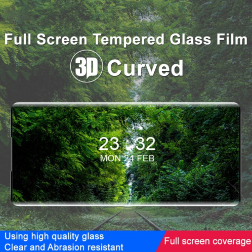 Pour Motorola Moto S30 Pro 5G/Edge 30 Fusion 5G imak Film de verre trempé plein écran incurvé 3D SI83011489-07