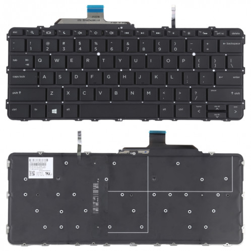 Pour clavier HP Elitebook Folio G1 US Version avec rétroéclairage SH2207789-05