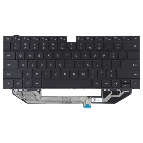 Pour clavier Huawei Matebook X Pro version US avec rétro-éclairage SH2213616-05