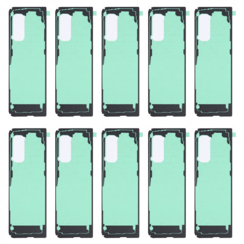 Pour Samsung Galaxy Fold SM-F900 10 pièces adhésif de couverture de boîtier arrière SH60051715-05