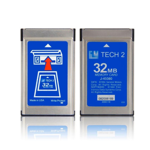 Pour carte de données dédiée Isuzu 2006-2010 GM Tech T2 32 Mo, version anglaise SH8905617-03