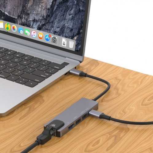 Onten OTN-UC920S Station d'accueil HUB multifonction portable USB-C / Type-C SO95001599-06