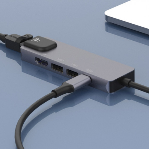 Onten OTN-UC920S Station d'accueil HUB multifonction portable USB-C / Type-C SO95001599-06