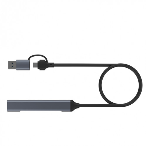 Onten OT-UCA9701 Station d'accueil HUB multifonctionnelle portable 2 en 1 à 4 ports SO95011615-03