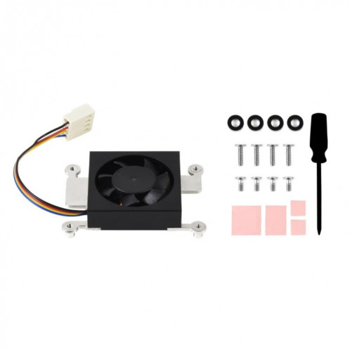 Ventilateur de refroidissement Waveshare 3007 dédié pour module de calcul Raspberry Pi 4 CM4, alimentation : 12 V SW0602830-08
