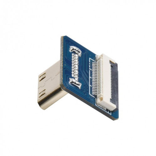 Module adaptateur de prise Mini HDMI verticale Waveshare pour câble HDMI bricolage SW35011842-06