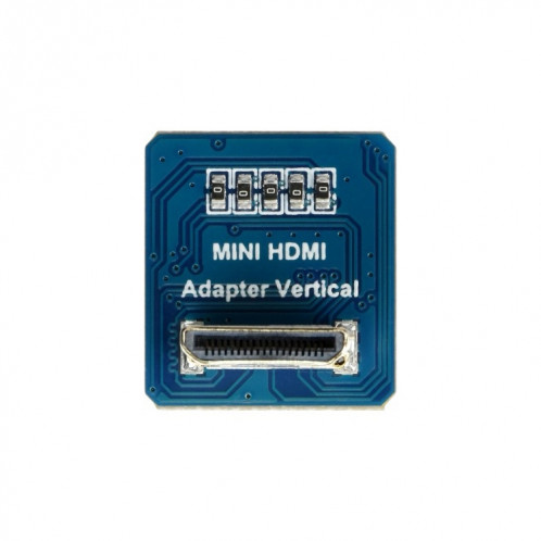 Module adaptateur de prise Mini HDMI verticale Waveshare pour câble HDMI bricolage SW35011842-06