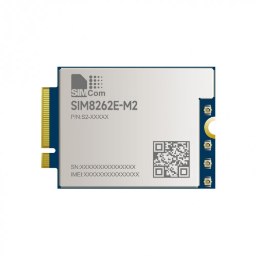 Carte SIM Waveshare SIM8262E-M2 Interface de module 5G d'origine M.2 SW95411520-04