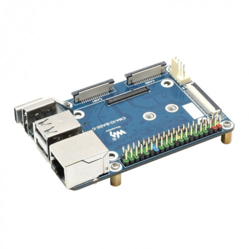 Mini carte de base Waveshare conçue pour le module de calcul Raspberry Pi 4 SW95511008-07