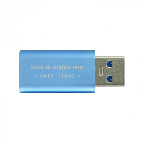 Connecteur de charge rapide du bloqueur de données USB GE06 (bleu) SH201F1067-04