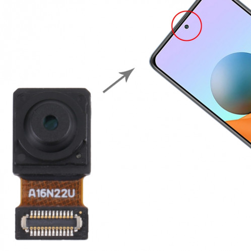 Pour Xiaomi Redmi Note 10 Pro 4G/Note 10 Pro Max/Note 10 Pro Inde Caméra frontale SH6002566-05