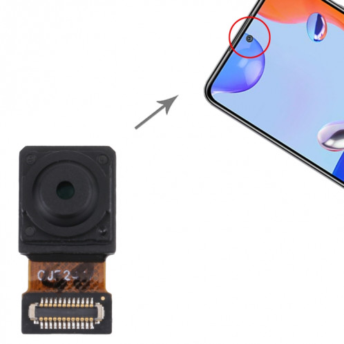 Pour Xiaomi Redmi Note 11 Pro Chine/11i/Note 11 Pro 5G/Note 11 Pro 4G/Note 11E 4G/Note 11 Pro + 5G Inde Caméra avant SH60031491-05
