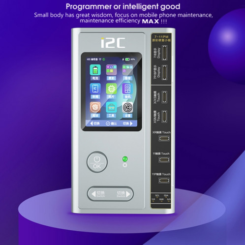 Ensemble de programmeur intelligent i2C i6S (couleur d'origine + batterie + carte de test matricielle) SH01891759-07