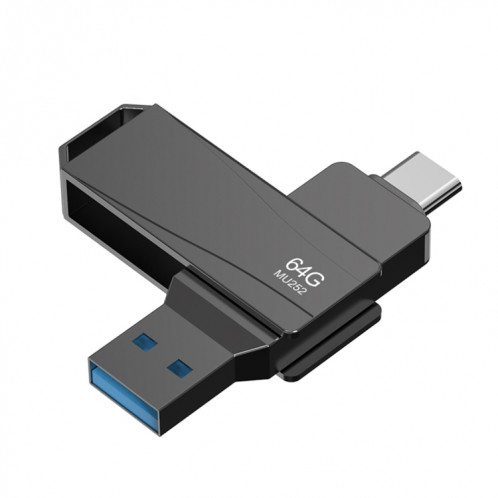 Lenovo Thinkplus MU252 Clé USB 3.1 + USB-C / Type-C, Mémoire : 128 Go SL6604600-09