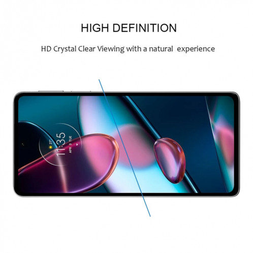 Pour Motorola Edge 30 Pro 5G/Edge + 5G UW/Edge 2022 Film de verre trempé plein écran 25 pièces SH97011671-07