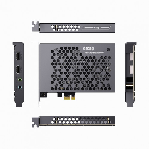 EZCAP 324B 4K HD Vidéo Game Conference Capture Live Card (Noir) SE801A1633-09