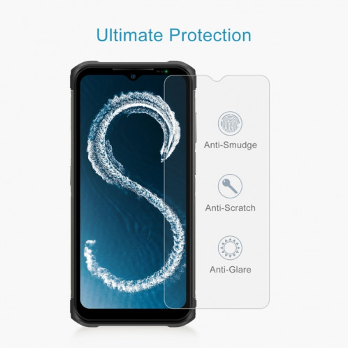 Pour Ulefone Armor 12S 50pcs 0.26mm 9H 2.5D Film de verre trempé SH46011505-06