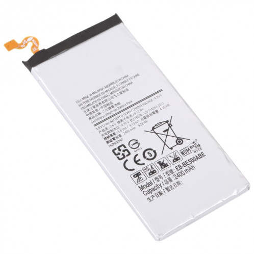 Remplacement de la batterie pour Samsung Galaxy E5 E500 2400mAh EB-BE500ABE SH49091640-04