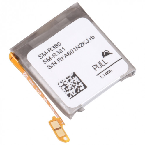 Remplacement de la batterie pour Samsung Gear 2 SM-R380 SM-R381 300mAh SH49591048-04