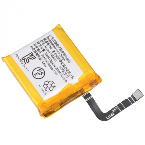 Remplacement de la batterie pour Huami Amazfit Smart Sport 240mAh PL462023 SH49611229-04