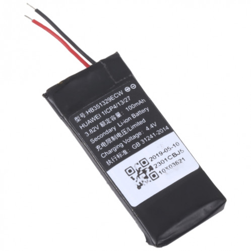 Remplacement de la batterie pour Huawei Band 3 Pro 100mAh HB351329ECW SH49641012-04
