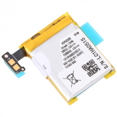 Remplacement de la batterie pour Samsung Galaxy Gear 1 V700 315mAh B030FE SH4974169-04