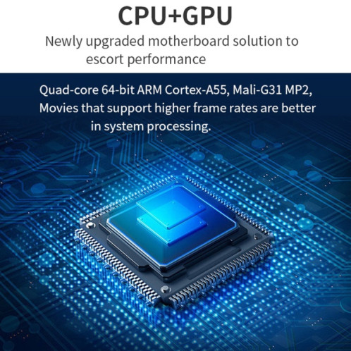 S90 DLP Android 9.0 1 Go + 8 Go 4K Mini projecteur intelligent WiFi, prise d'alimentation : prise AU (blanc) SH202B886-015