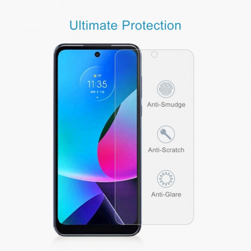 Pour Motorola Moto G Play 2023 50pcs 0.26mm 9H 2.5D Film de verre trempé SH1308218-06