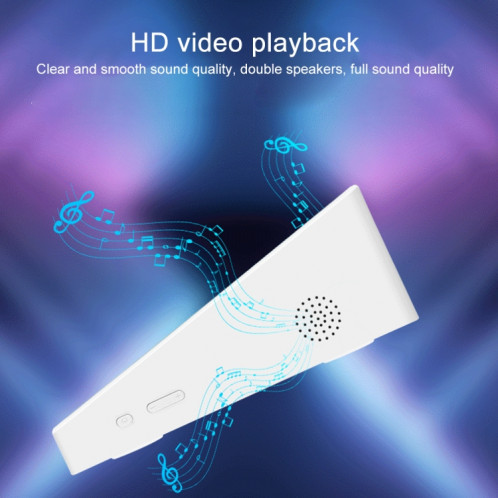 HSD1012T Tablette PC tout-en-un Android 6.0 10,1 pouces, RK3288, 2 Go + 16 Go, prise : prise US (blanc) SH504B1238-07