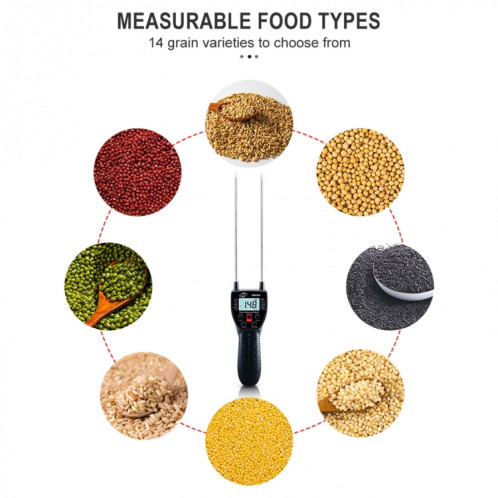 BENETECH GM650A Humidimètre pour grains, batterie non incluse SB10661641-06