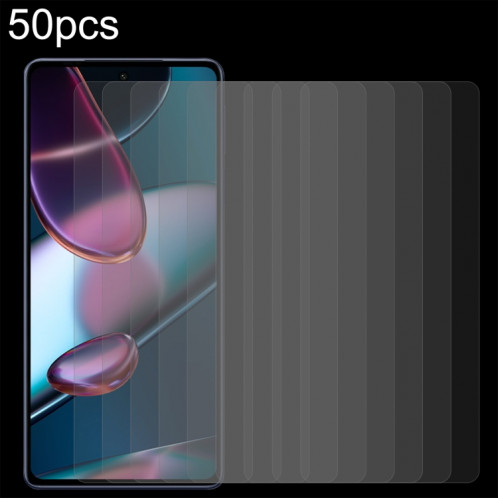 Pour Motorola Moto Edge+ 2023 50pcs 0.26mm 9H 2.5D Film de Verre Trempé SH1603904-06