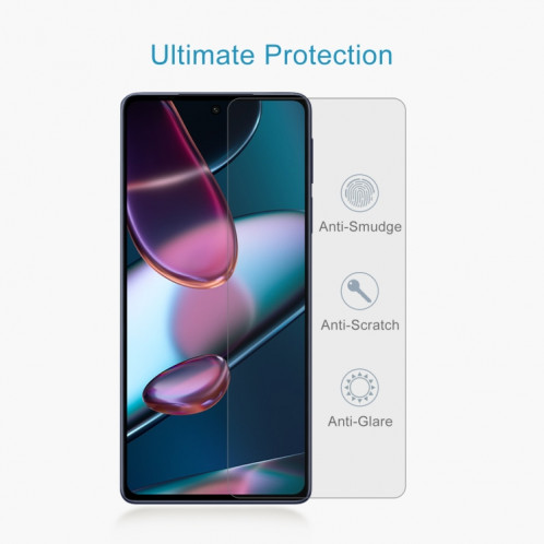 Pour Motorola Moto Edge+ 2023 50pcs 0.26mm 9H 2.5D Film de Verre Trempé SH1603904-06