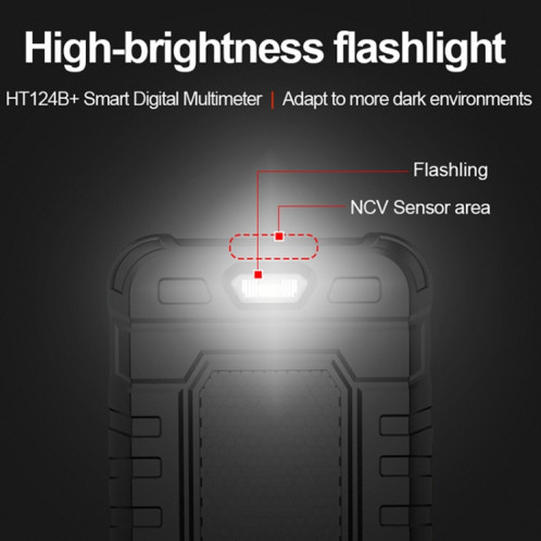 HABOTEST HT124A+ Mini multimètre haute précision à affichage numérique SH71021702-09