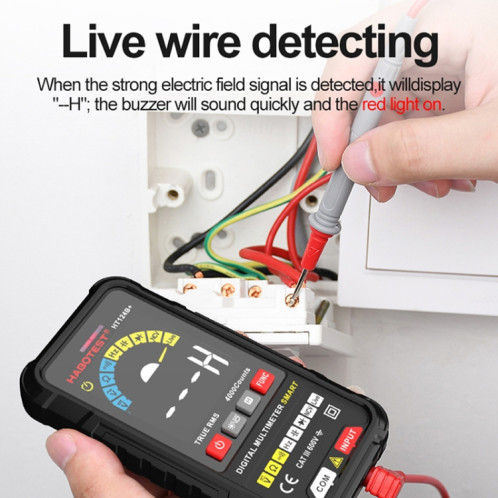 HABOTEST HT124B Mini multimètre haute précision à affichage numérique SH71031816-09