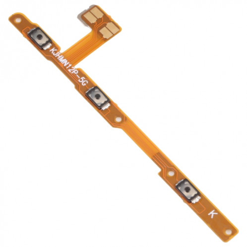 Pour Xiaomi Redmi Note 12 Pro / Redmi Note 12 Pro + Bouton d'alimentation OEM et bouton de volume Câble flexible SH08081980-04