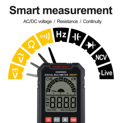 HABOTEST HT125B Mini compteur universel numérique haute précision SH1612556-08