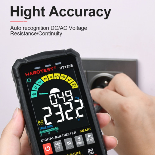 HABOTEST HT126B Mini multimètre numérique haute précision SH1615323-07