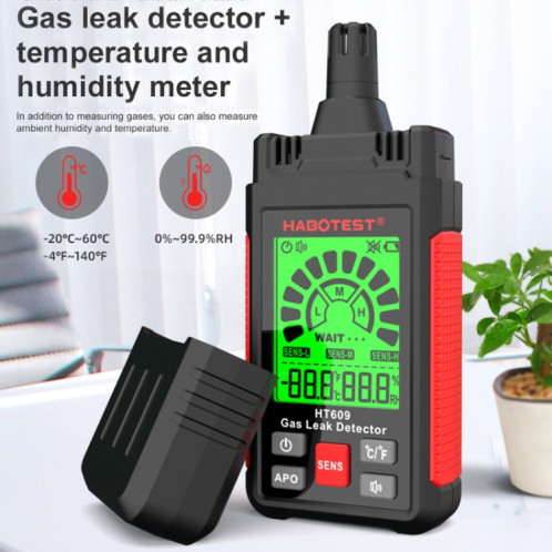 Détecteur de gaz combustible portable HABOTEST HT609 SH1678796-010