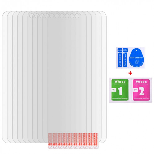 Pour Motorola Moto G23 10pcs 0.26mm 9H 2.5D Film de verre trempé SH800331-06