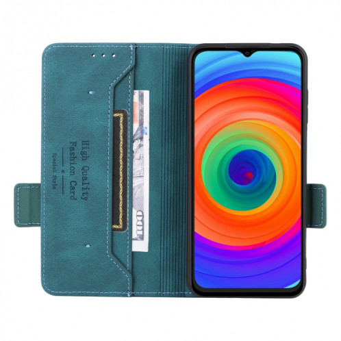 Pour étui de téléphone en cuir à fermoir magnétique Ulefone Note 14 (vert) SH009B1955-06