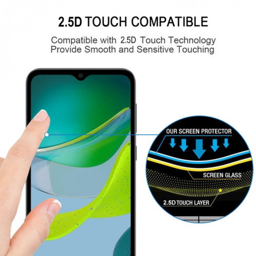 Pour Motorola Moto E13 Film de verre trempé plein écran 25 pièces SH30041441-07