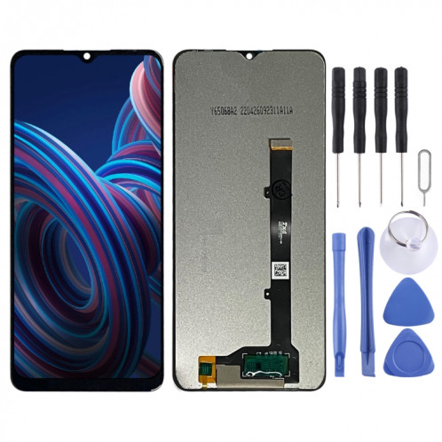 Écran LCD IPS pour ZTE Blade A72 5G 7540N avec assemblage complet du numériseur (noir) SH101A1989-05