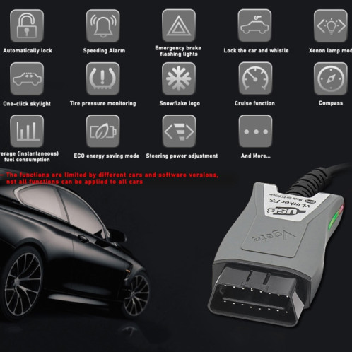 Outil de diagnostic de voiture Vgate Vlinker FS ELM327 USB OBD2 SV22161862-07