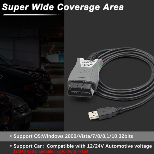 Outil de diagnostic de voiture Vgate Vlinker FS ELM327 USB OBD2 SV22161862-07