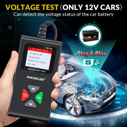 Outil de diagnostic de panne de moteur de voiture KINGBOLEN YA100 OBD2 SH2218698-09