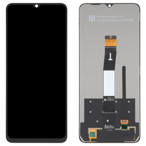 Écran LCD d'origine AMOLED pour Xiaomi Redmi 12C avec assemblage complet du numériseur SH2106204-05