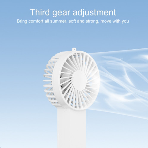 Ventilateur électrique portatif à col suspendu WT-F58 (blanc) SH801C689-07