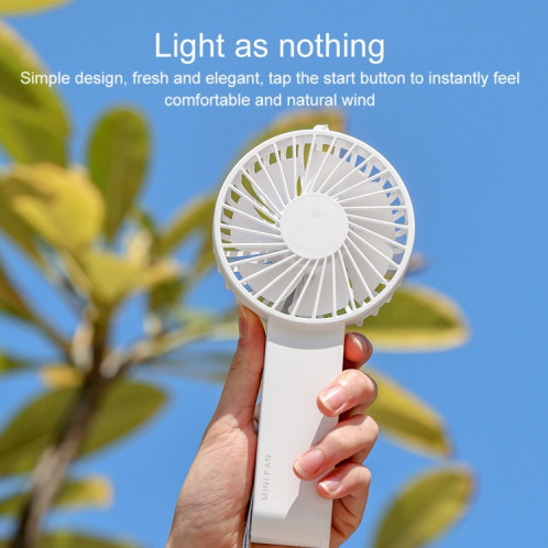 Ventilateur électrique portatif à col suspendu WT-F58 (couleur crème) SH801B742-07