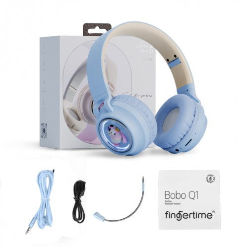 Q1 Headphones Écouteurs Bluetooth supra-auriculaires Monster Kids (abricot) SH601C1568-08