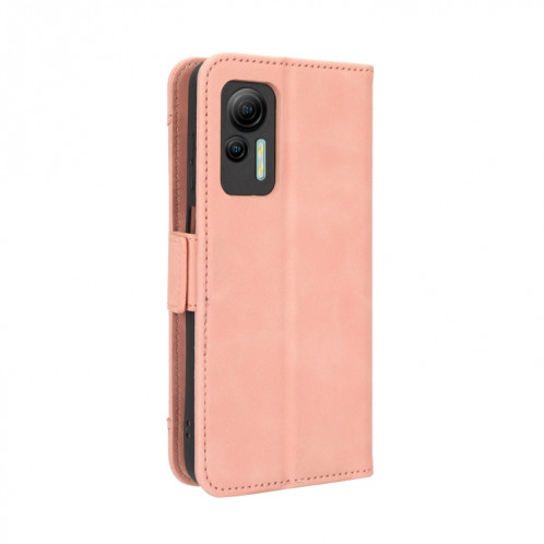 Pour Ulefone Note 14 Skin Feel Veau Texture Card Slots Étui de téléphone en cuir (Rose) SH529A1392-07